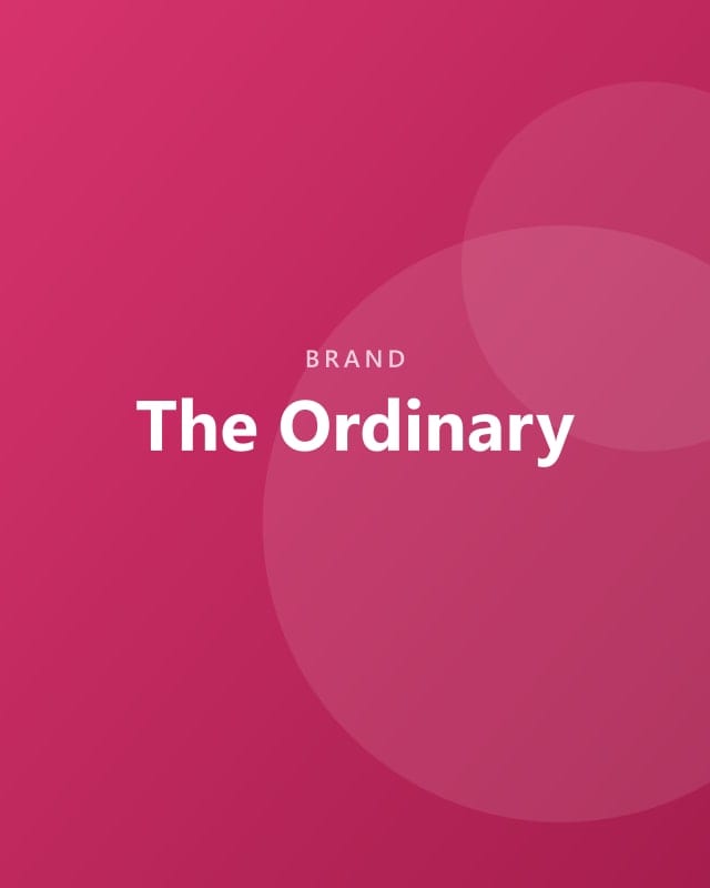 The Ordinary