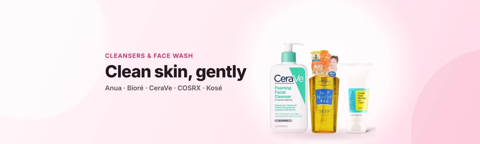 Cleansers & Face Wash