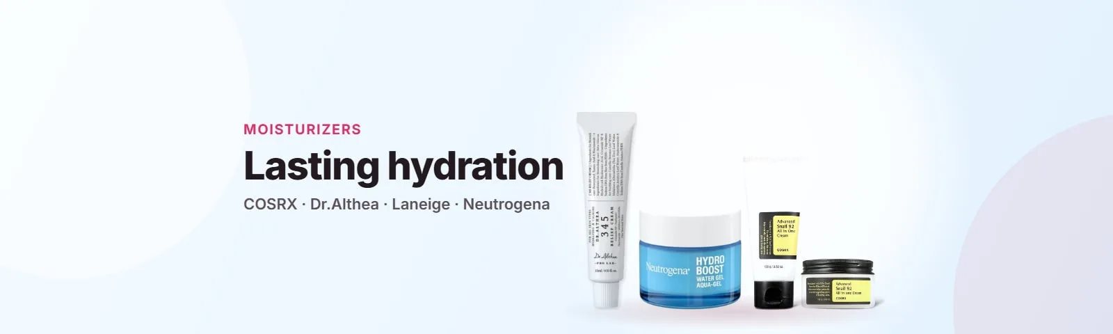 Moisturizers